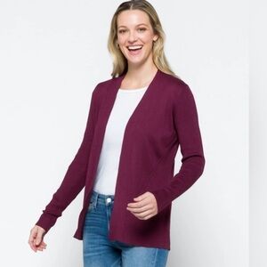 Lety & Me Oaklyn Ribbed Sleeve Cardigan Green‎ 2X Stitch Fix New With Tags